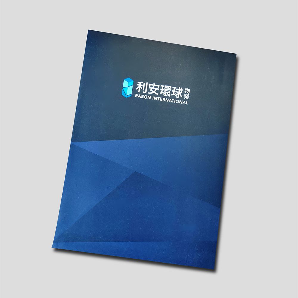 單面單袋文件夾